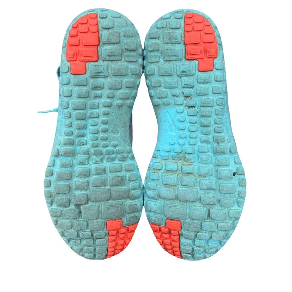 Nike FS Lite Run 684667-006 Dove Gray And Clearwater Athletic Running Shoes - Picture 5 of 8